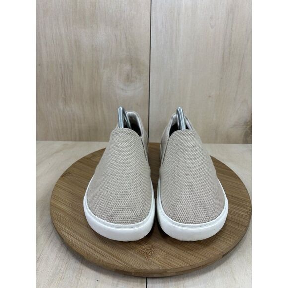 Birkenstock Oswego Tan Canvas Suede Slip On Shoes Unisex Mens 7 Womens 11 - Picture 3 of 9